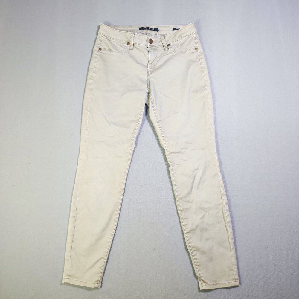 Max Jeans skinny jeans women's size 28 ? sandy grey colour ankle crop
